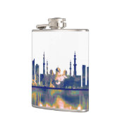 Abu Dhabi Skyline Heupfles (Links)