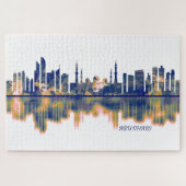 Abu Dhabi Skyline Legpuzzel (Horizontaal)