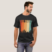 Abu Dhabi Skyline T-shirt (Voorkant volledig)