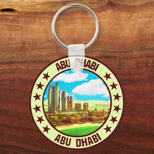 Abu Dhabi Sleutelhanger (Achterkant)