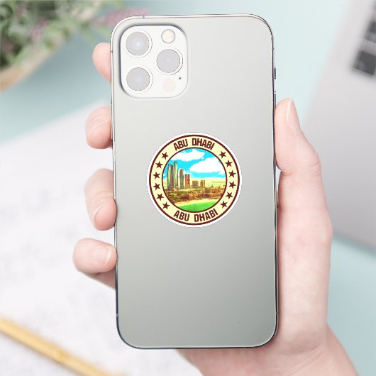 Abu Dhabi Sticker (Telefoon)