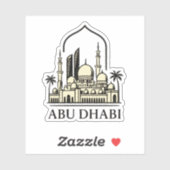 Abu Dhabi Sticker (Vel)
