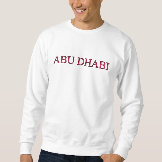 Abu Dhabi Sweatshirt (Voorkant)