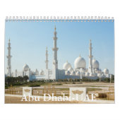 Abu Dhabi-UAE Calendar Kalender (Hoes)