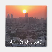 Abu Dhabi UAE Magnet (Voorkant)