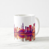 Abu Dhabi UAE Skyline Koffiemok (Voorkant rechts)