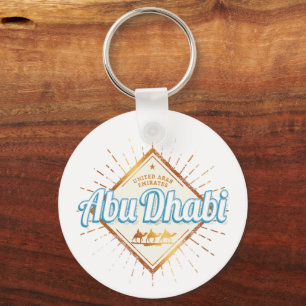 Abu Dhabi United Arab Emirates  UAE Design Sleutelhanger