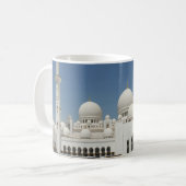 Abu Dhabi VAE Sheikh Zayed architecturale moskee Z Koffiemok (Voorkant links)