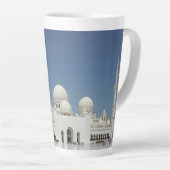 Abu Dhabi VAE Sheikh Zayed architecturale moskee Z Latte Mok (Rechterhoek)
