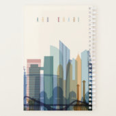 Abu Dhabi, Verenigde Arabische Emiraten | City Sky Planner (Achterkant)