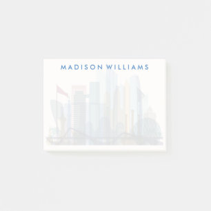 Abu Dhabi, Verenigde Arabische Emiraten City Sky Post-it® Notes