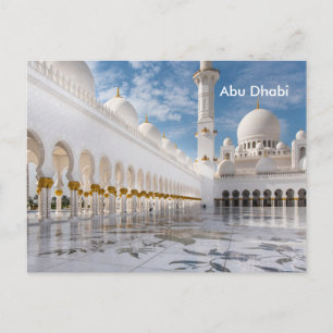 Abu Dhabi Vintage Reistoerisme en Briefkaart