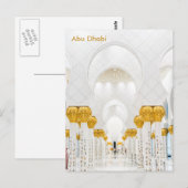 Abu Dhabi Vintage Reistoerisme en Briefkaart (Voorkant / Achterkant)