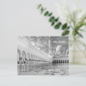 Abu Dhabi Vintage Reistoerisme en Briefkaart (Staand voorkant)