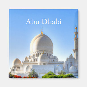 Abu Dhabi Vintage Reistoerisme Magnet