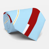 Abu Dhabi vlag das (Opgerold)