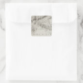 Abu Myna, Egypte Vierkante Sticker (Tas)