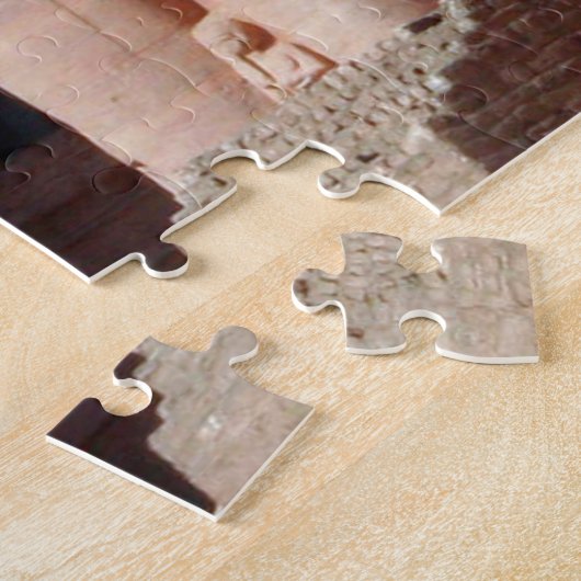 Abu Simbel 001 Legpuzzel (Zijkant)