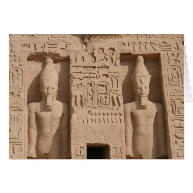 abu simbel beelden (Voorkant Horizontaal)
