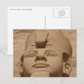 abu simbel briefkaart (Voorkant / Achterkant)