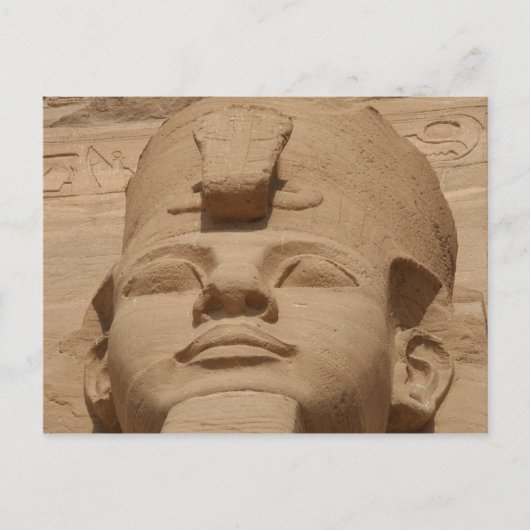 abu simbel briefkaart (Voorkant)