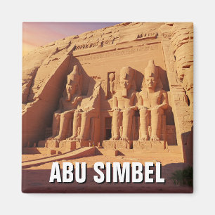 Abu Simbel Egypt Travel Magneet
