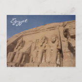 abu simbel egypte briefkaart (Voorkant)