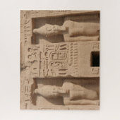 abu simbel hieroglyphics legpuzzel (Verticaal)