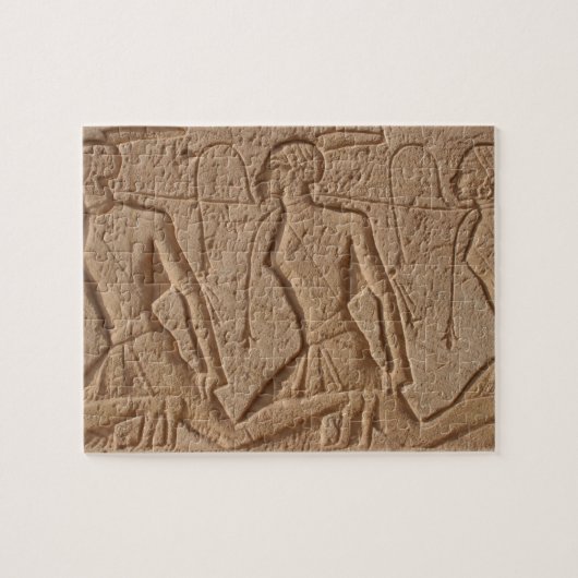abu simbel hieroglyphs legpuzzel (Horizontaal)