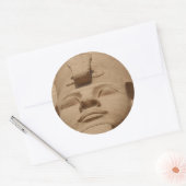 abu simbel ronde sticker (Envelop)