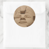 abu simbel ronde sticker (Tas)