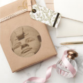 abu simbel ronde sticker (Geschenken)