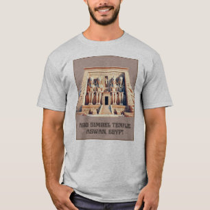 Abu Simbel Tempel in Aswan, Egypte T-shirt