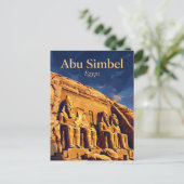 Abu Simbel Tempels Egypte Briefkaart (Staand voorkant)