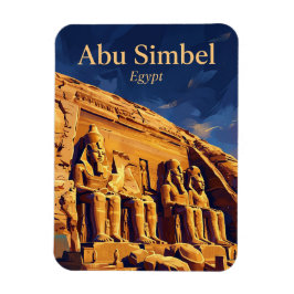Abu Simbel Tempels Egypte Magneet
