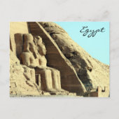 abu simbel zit briefkaart (Voorkant)