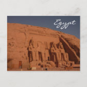 abu simbel zonlicht briefkaart (Voorkant)
