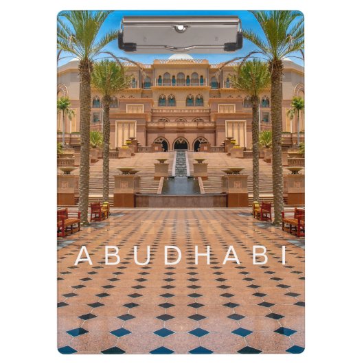 Abudhabi - Palace Klembord (Voorkant)
