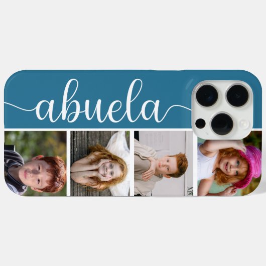 Abuela 4 foto Case-Mate iPhone case (Achterkant (horizontaal))