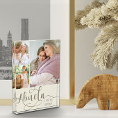 Abuela Calligrafie Ik hou van jullie 3 Foto Cream 