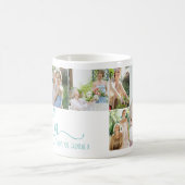 Abuela Calligraphy I Love You 6 Photo Coffee Mok (Center)