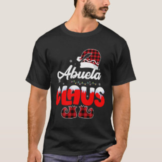 Abuela Claus Kerstman bijpassende familie Pajam T-shirt
