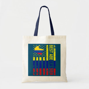 Abuela Colombian Grandma Colombia USA Tote Bag