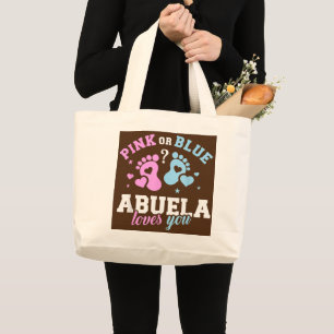 Abuela Grandma Gift voor haar Grote Tote Bag