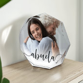 Abuela Grandma Script Overlay Fotoblokken