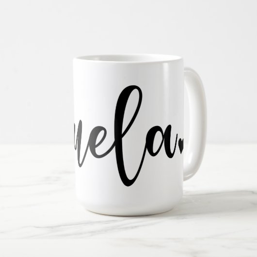 Abuela met hart Mok (Voorkant rechts)