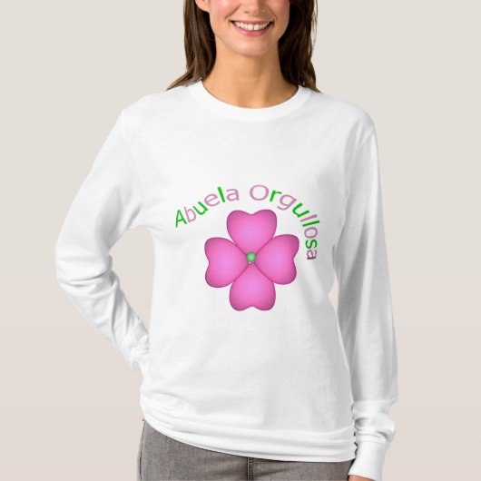 Abuela Orgullosa T-shirt (Voorkant)