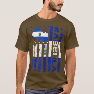 Abuela Salvadorian Grandma El Salvador USA T-shirt