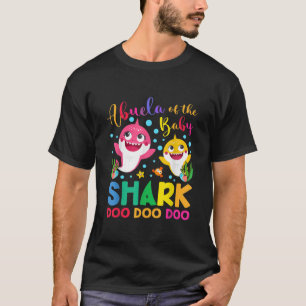 Abuela van de Baby haaiendag Abuela Shark T-shirt