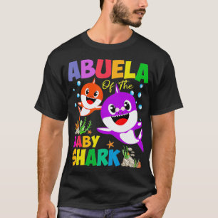 Abuela van de Baby Shark Verjaardag Abuela Shark _ T-shirt